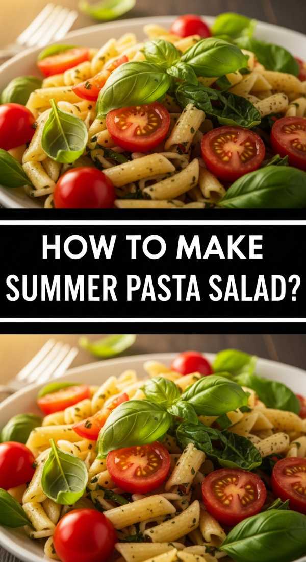 How To Make Summer Pasta Salad 69ef8aa44e04b