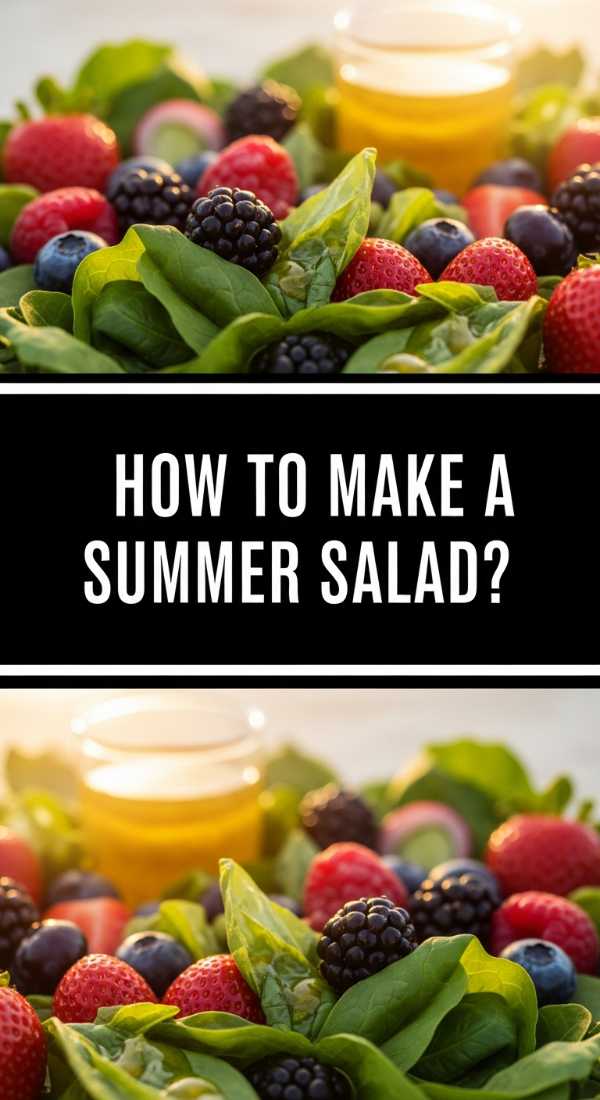 How To Make Summer Salad 69eba570e7ddc
