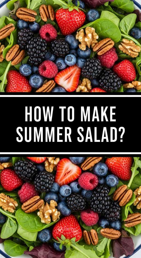 How To Make Summer Salad 69ef8c34b4300