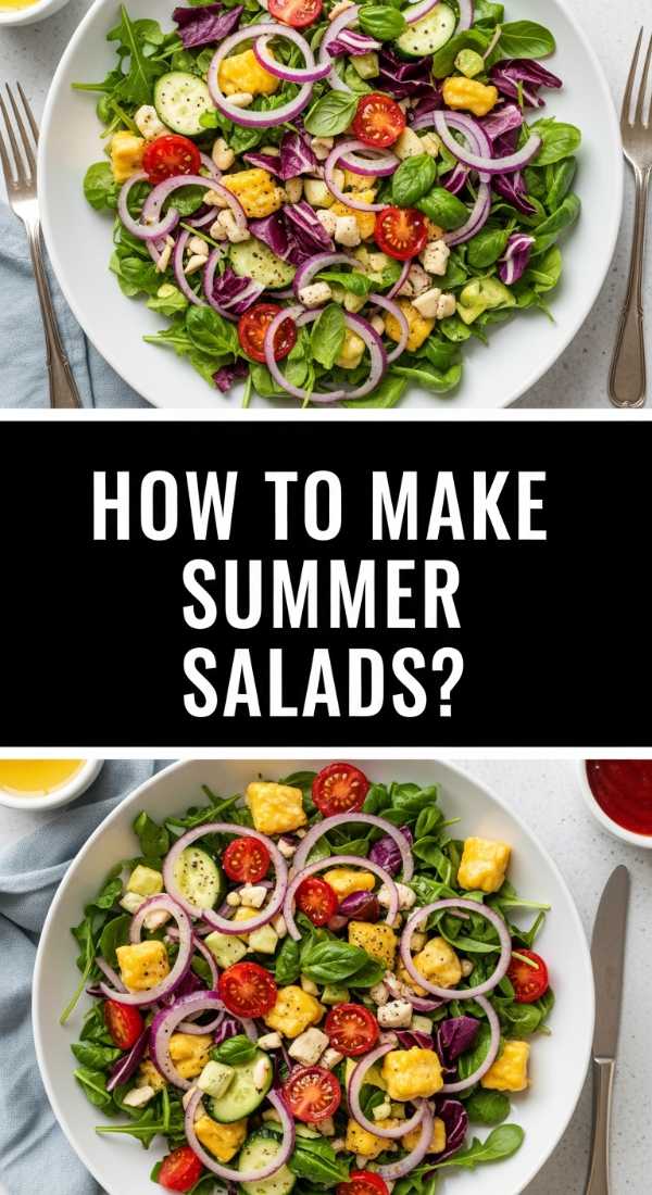 How To Make Summer Salads 69ef8aac2f4dd