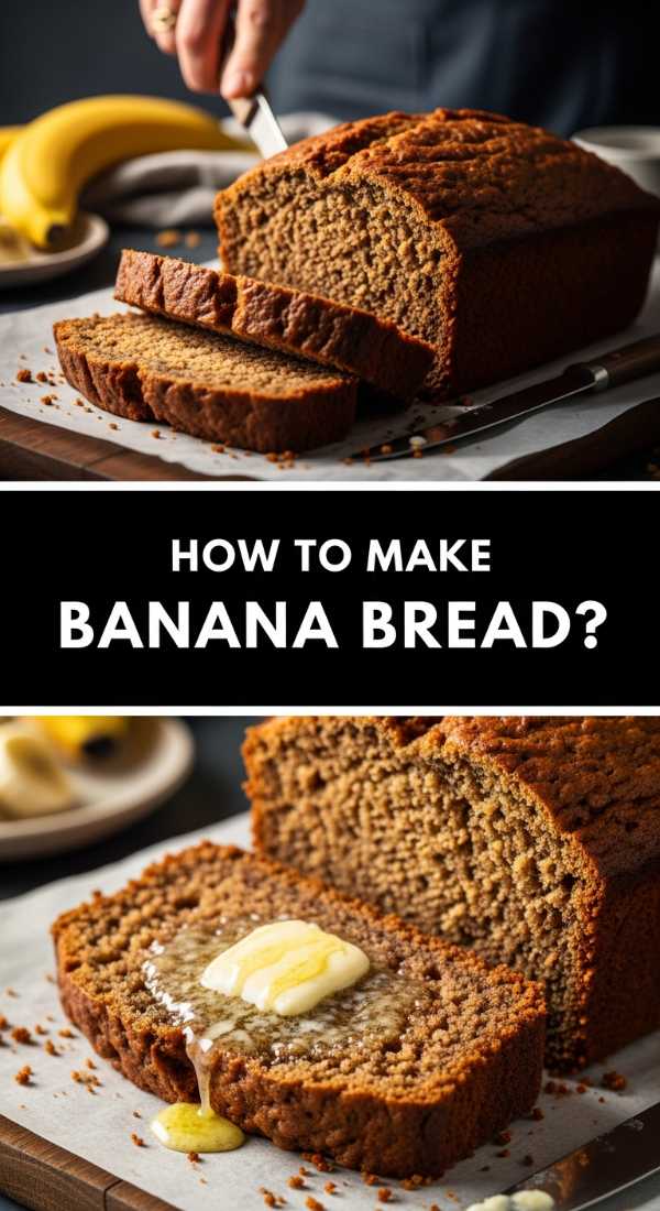 How to make sweet banana bread?