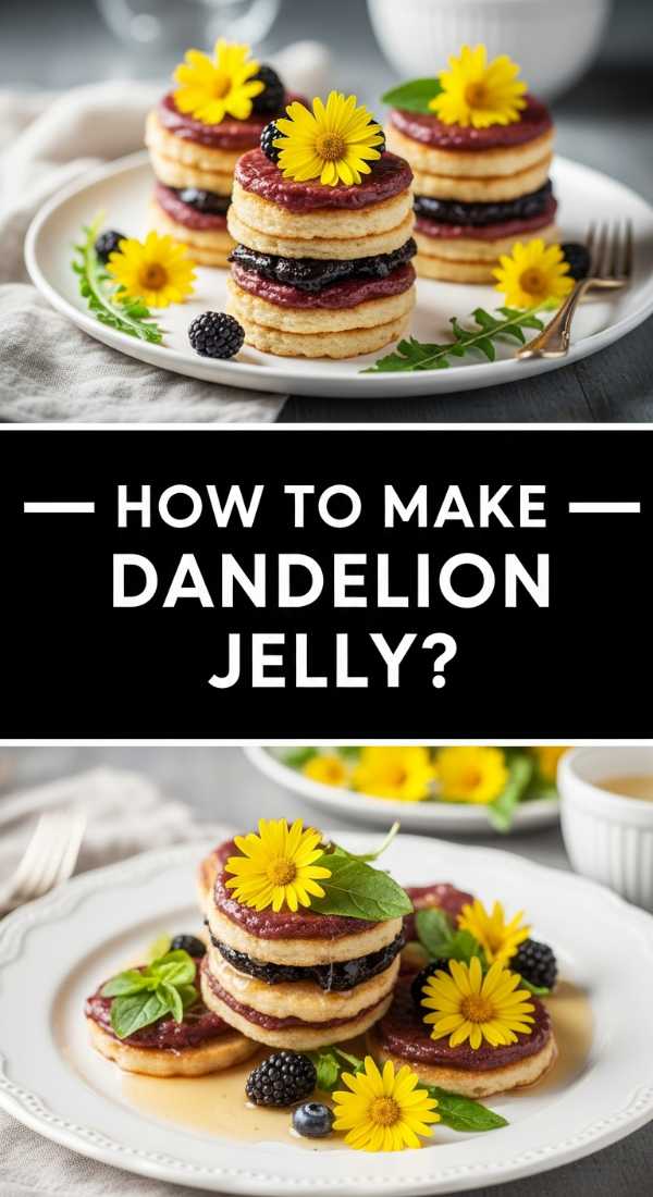 How To Make Sweet Dandelion Jelly 69e9beb56b930