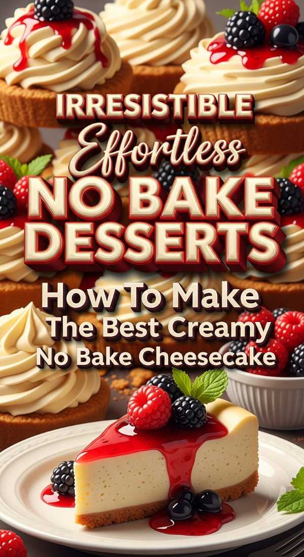 How To Make The Best Creamy No Bake Cheesecake 69e707ca98e0d