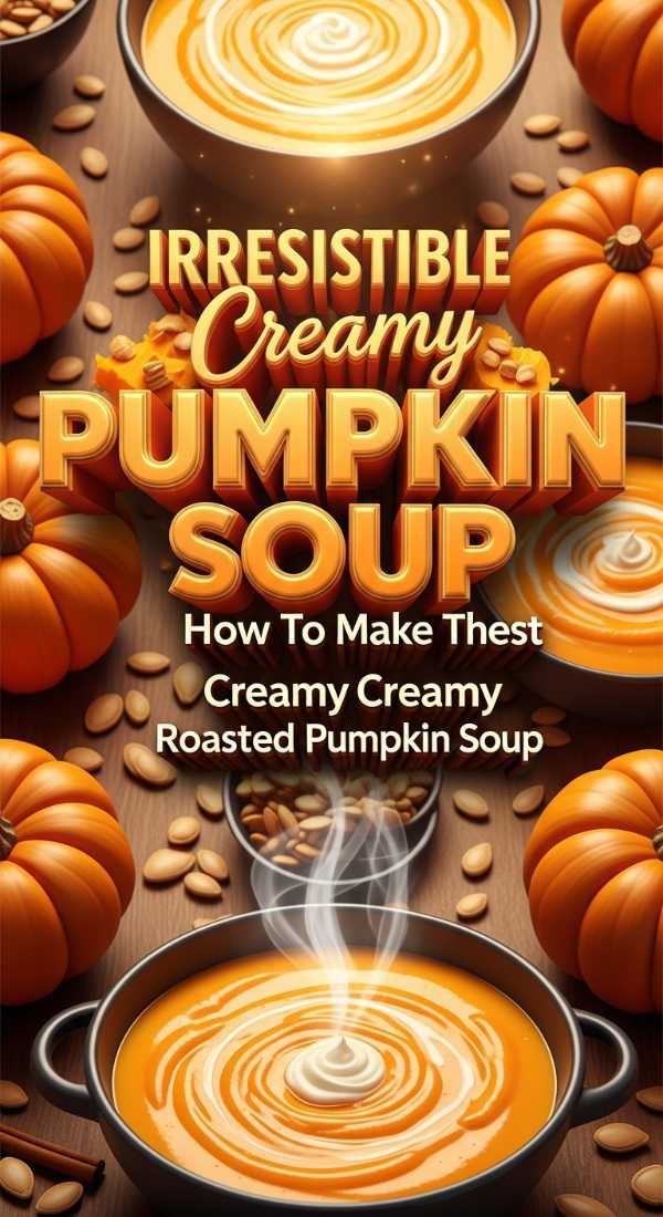 How To Make The Best Creamy Roasted Pumpkin Soup