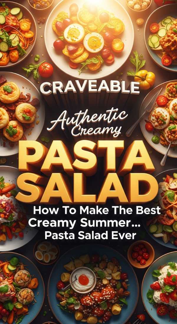 How To Make The Best Creamy Summer Pasta Salad Ever 69edbafbc8f53