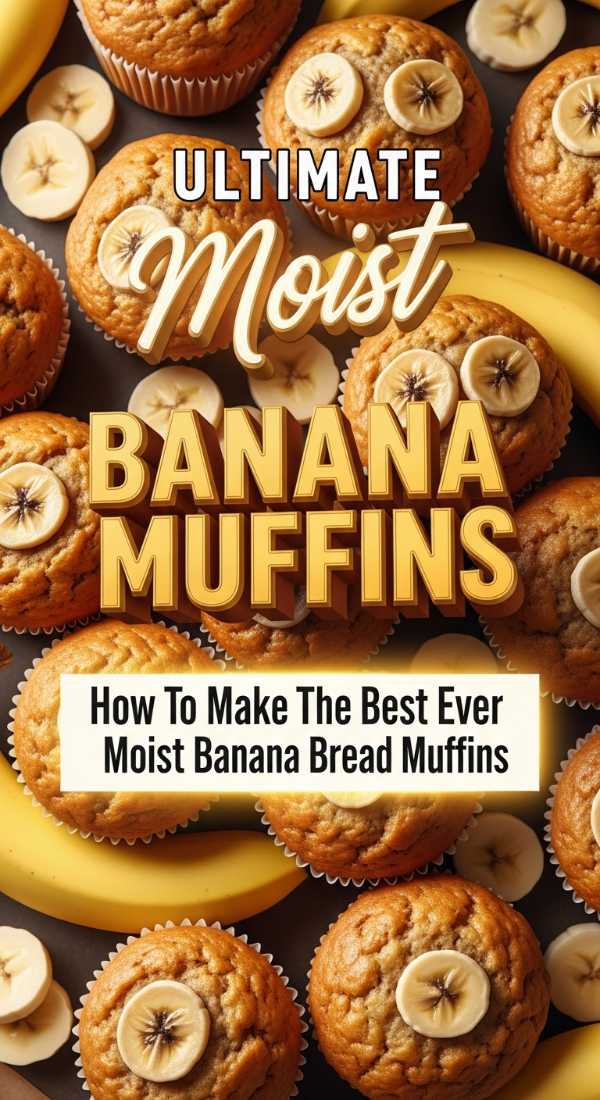 How To Make The Best Ever Moist Banana Bread Muffins 69ec9519dda4f
