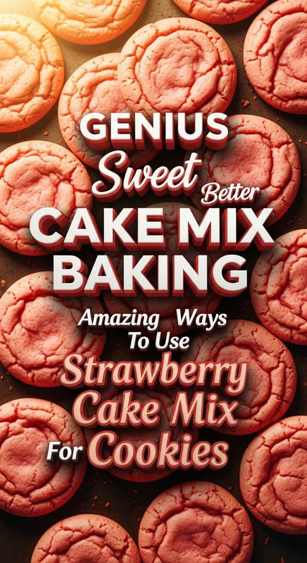 How To Make The Best Strawberry Cake Mix Cookies Ever 69eca8cf11d51