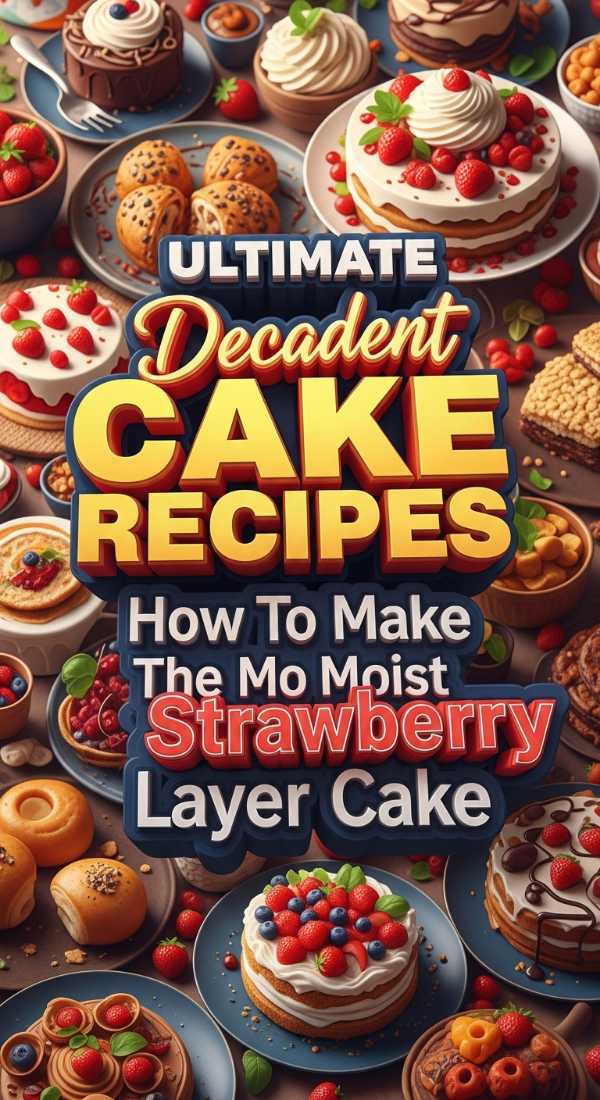 How To Make The Most Moist Strawberry Layer Cake 69e9bb9eacd1c