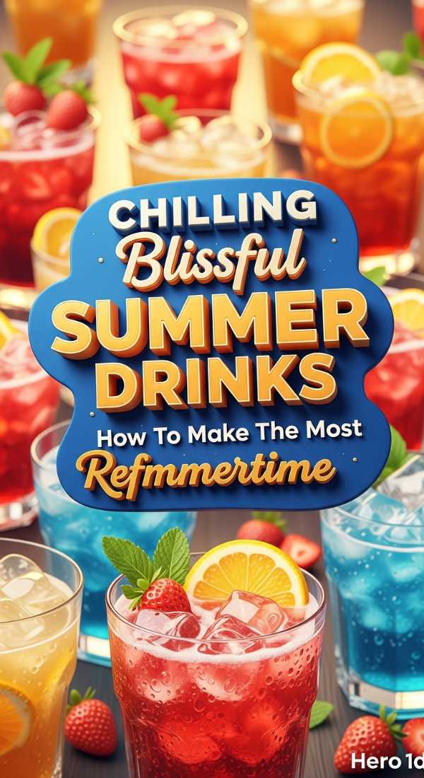 How To Make The Most Refreshing Summertime Drinks 69eefe247a2d5