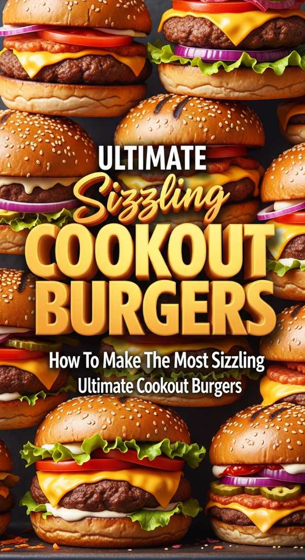How To Make The Most Sizzling Ultimate Cookout Burgers 69e707d8bfefe
