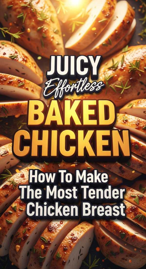 How To Make The Most Tender Baked Chicken Breast 69e4a93a5f250