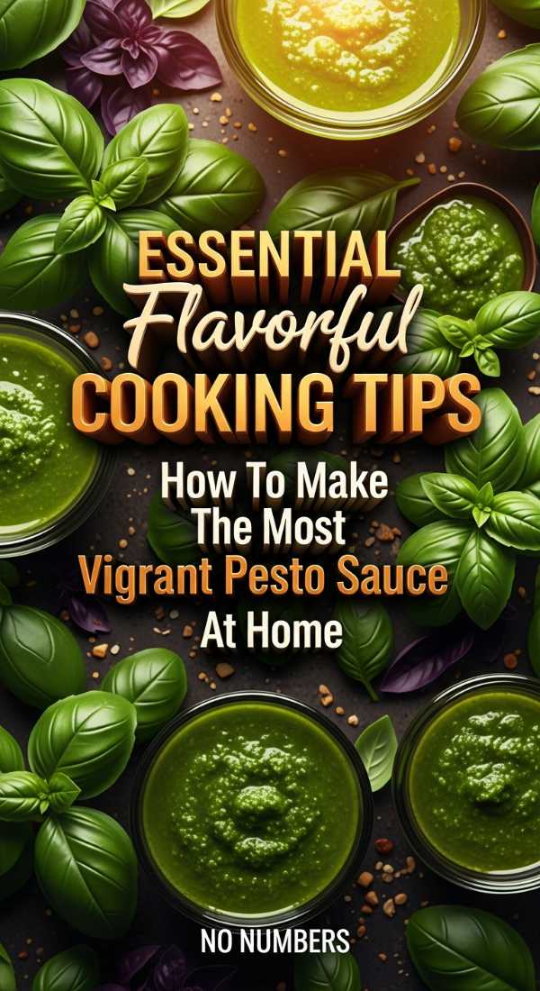 How To Make The Most Vibrant Pesto Sauce At Home 69f0643ce3daa