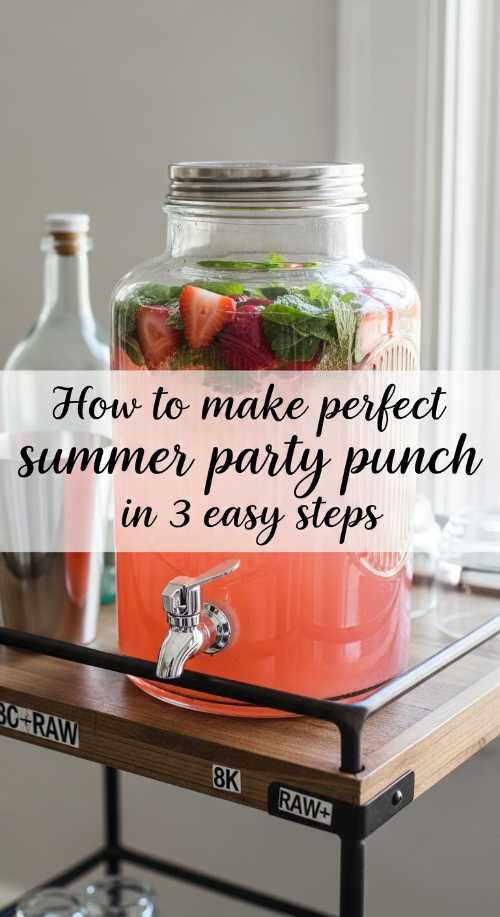How to Make the Perfect Summer Party Punch in 3 Easy Steps