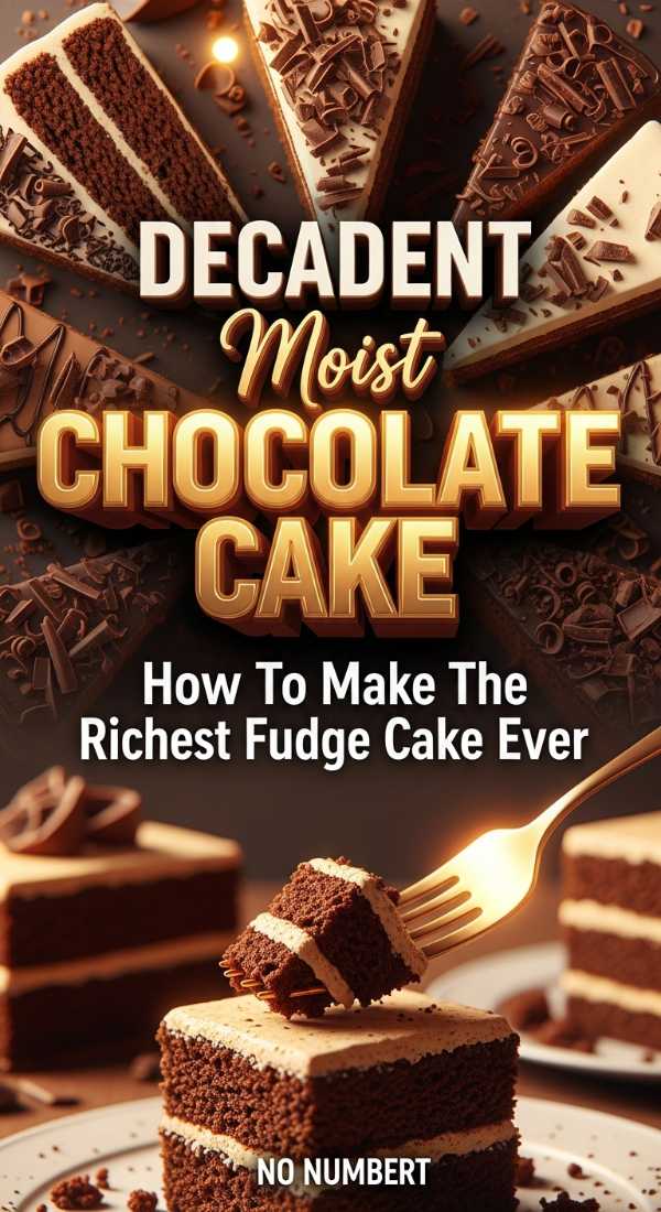 How To Make The Richest Fudge Chocolate Cake 69f19e0c90aca