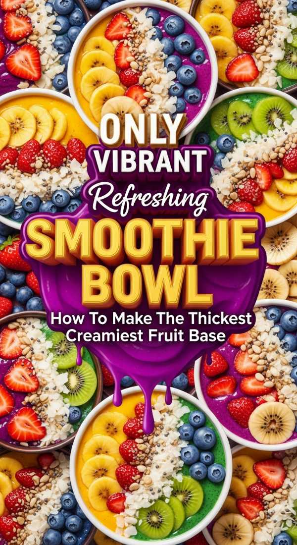 How To Make The Thickest Creamiest Fruit Smoothie Bowl 69e709af27b59