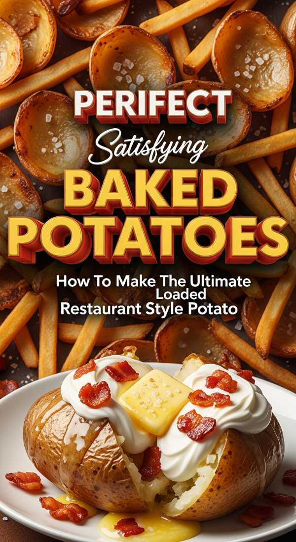 How To Make The Ultimate Loaded Restaurant Style Potato 69e4a703bd339