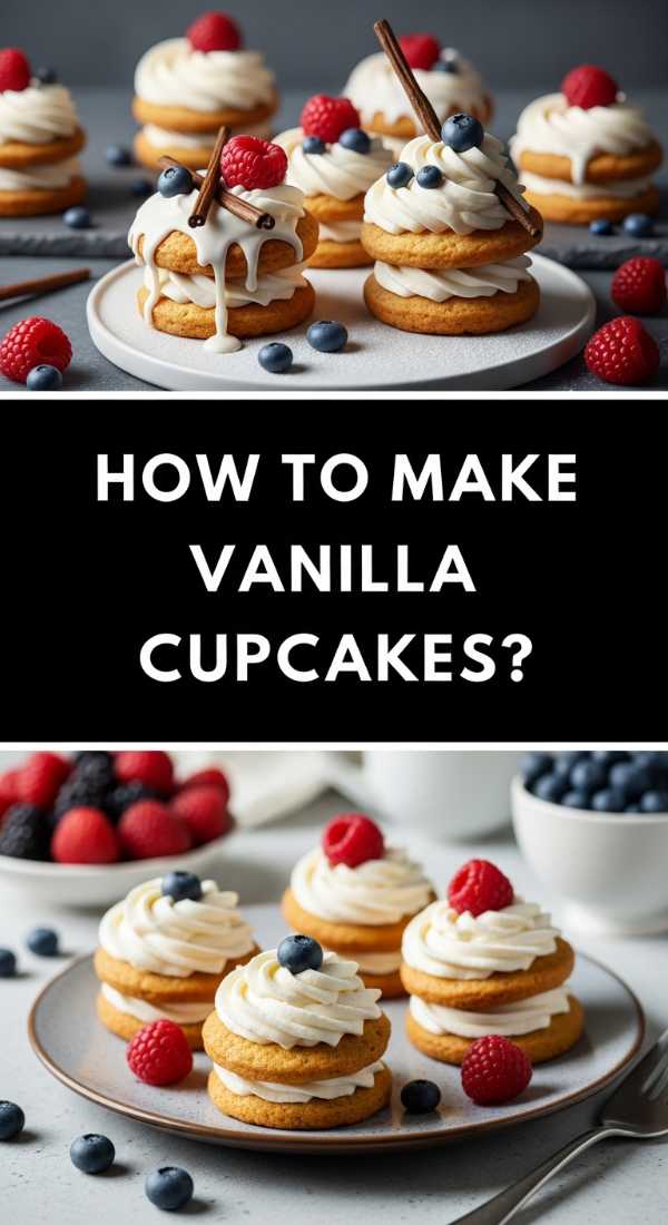 How To Make Vanilla Cupcakes 69e2232671309