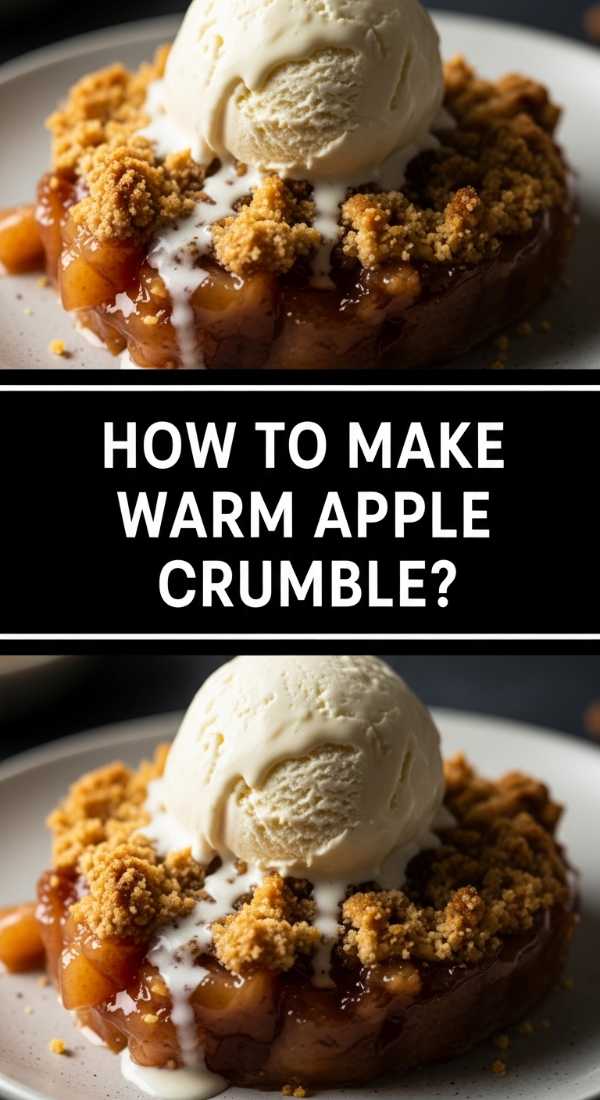 How To Make Warm Apple Crumble 69eba4a1271c8
