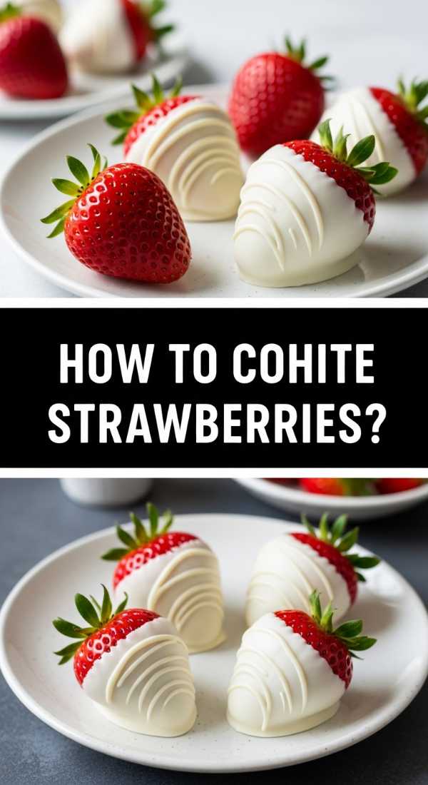 How To Make White Chocolate Strawberries 69ee3ae28773f