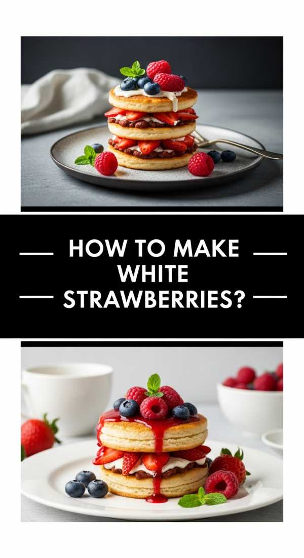 How To Make White Strawberries 69ee3ad245768