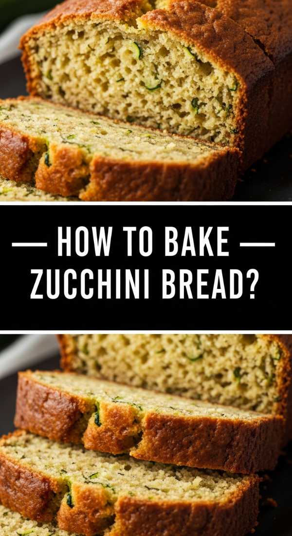 How To Make Zucchini Bread 69ef870875069