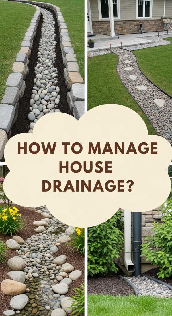 How To Manage Drainage Around House For A Protected Foundation 69ecad06a221f