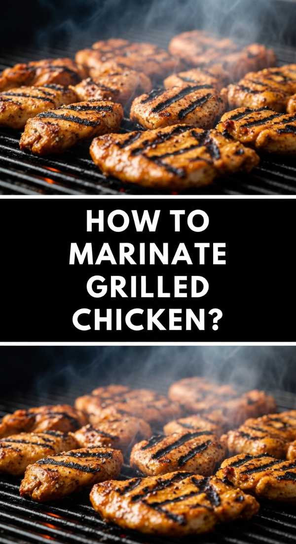 How To Marinate Grilled Chicken 69ef8c2c8e5b8