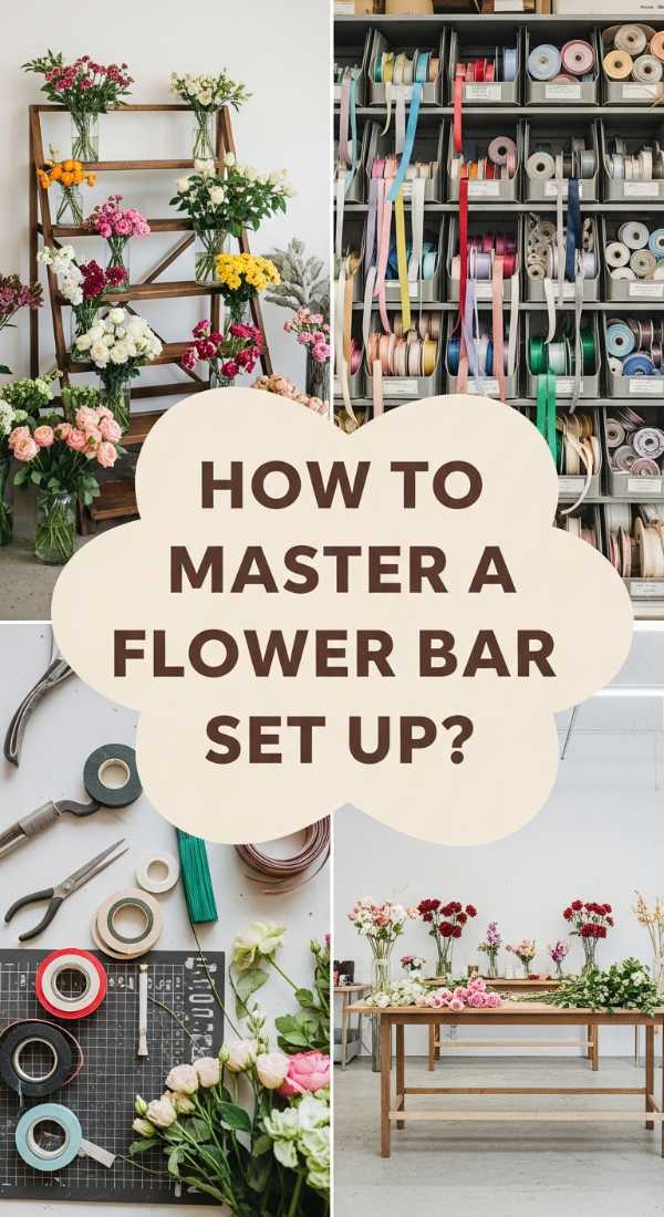 How To Master A Flower Bar Set Up For A Flawless Event 69f0805d26104