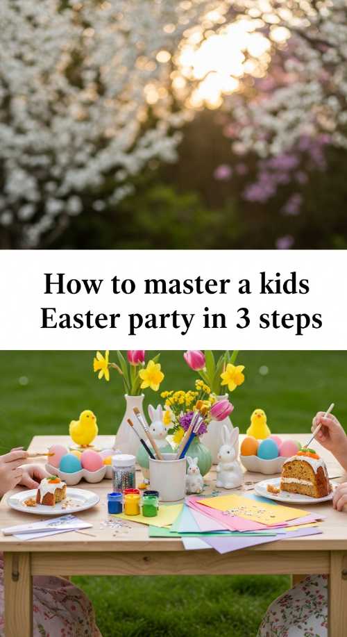 How to Master a Kids Easter Party in 3 Simple Steps