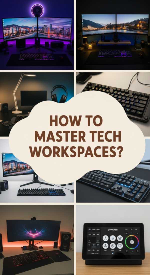 How To Master A Tech Workspace For Seamless Workflow 69e4b91e19aa3