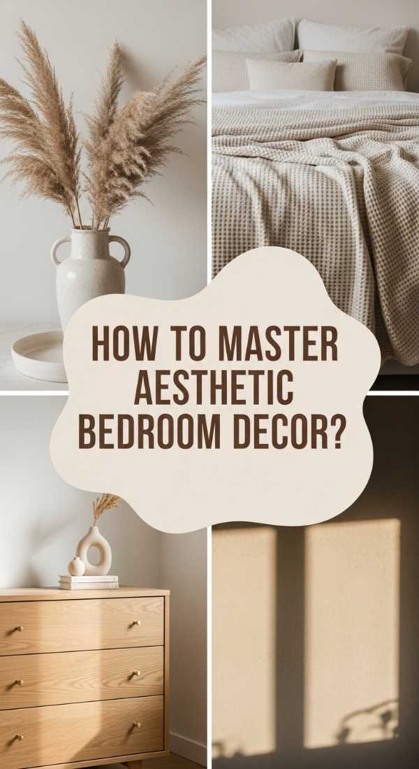 How To Master Aesthetic Bedroom Decor For Instant Calm 69e7245152112