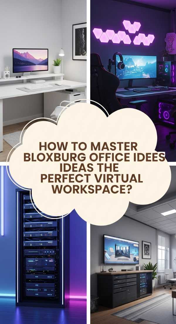 How To Master Bloxburg Office Ideas For The Perfect Virtual Workspace 69df1b5228c98