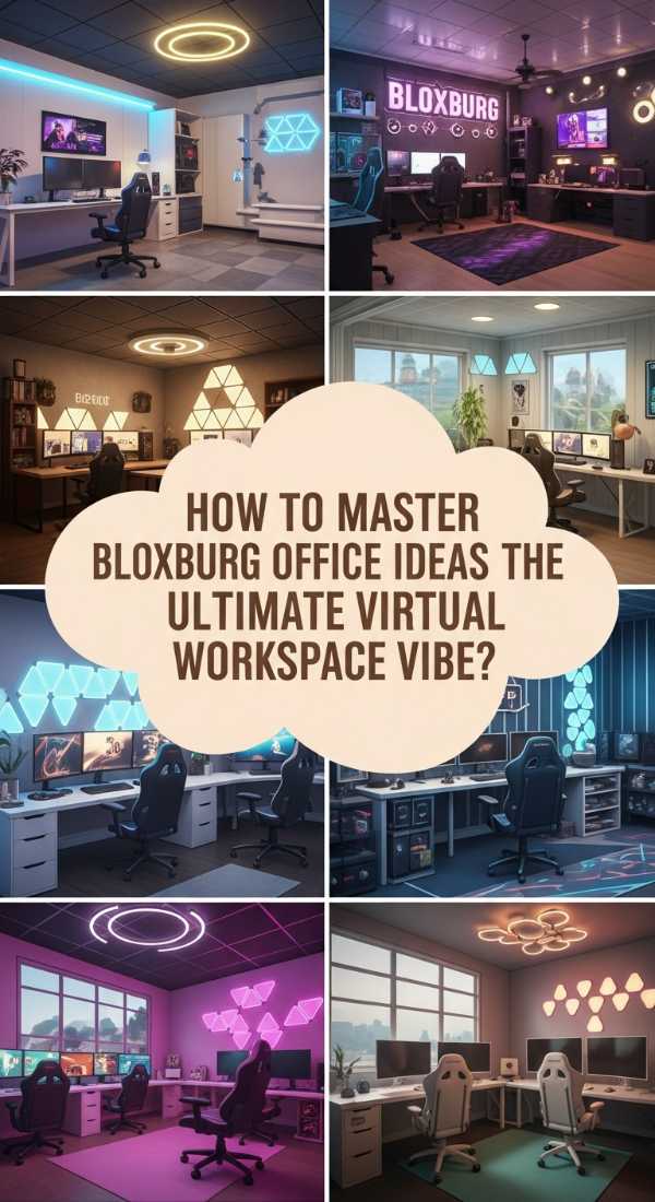 How To Master Bloxburg Office Ideas For The Ultimate Virtual Workspace Vibe 69ef171297041