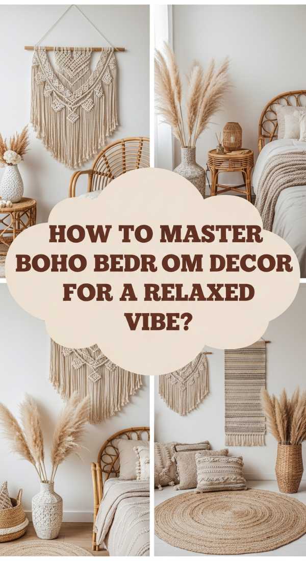 How To Master Boho Bedroom Decor For A Relaxed Vibe 69e5fe054f0a4