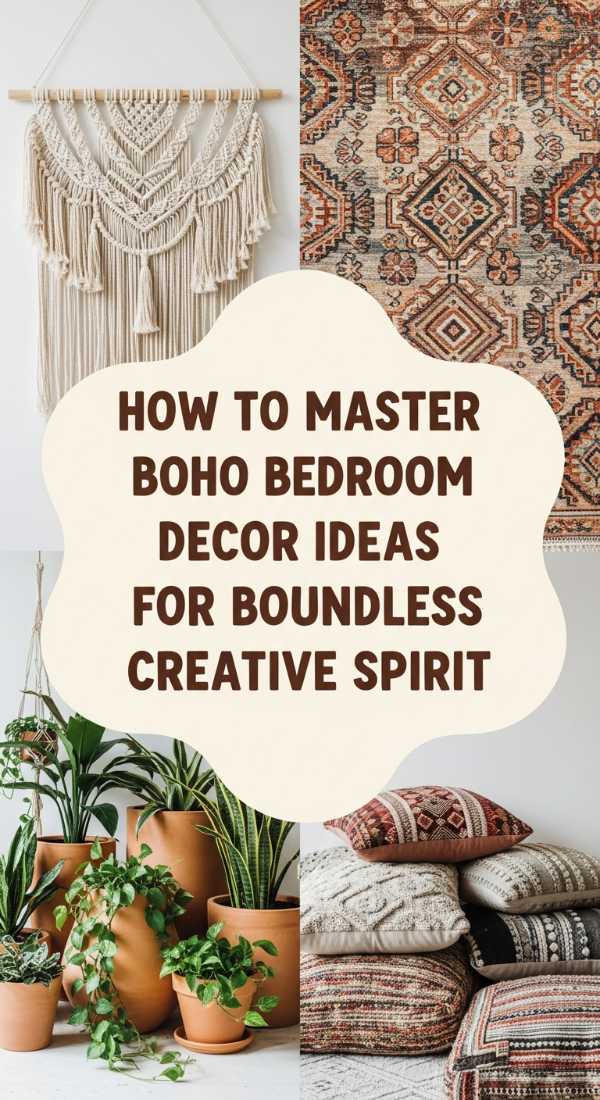 How To Master Boho Bedroom Decor Ideas For Boundless Creative Spirit 69e4bf4255623