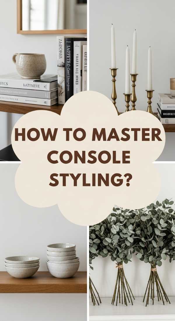 How To Master Console Table Styling For Elegant Organization 69eb411cae3e2