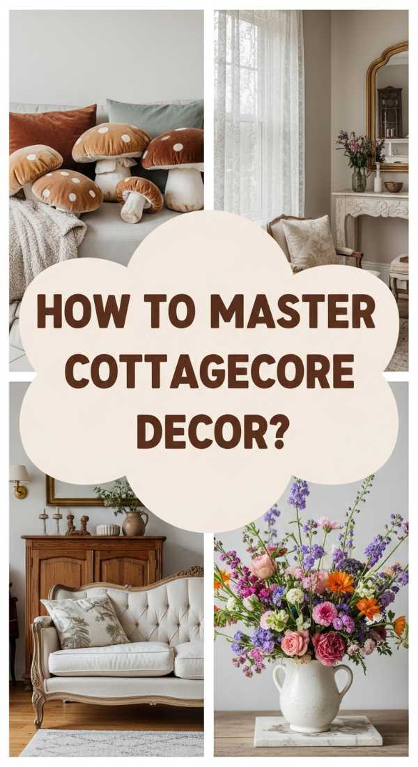 How To Master Cottagecore Mushroom Decor For A Dreamy Living Room 69ecb081bec35