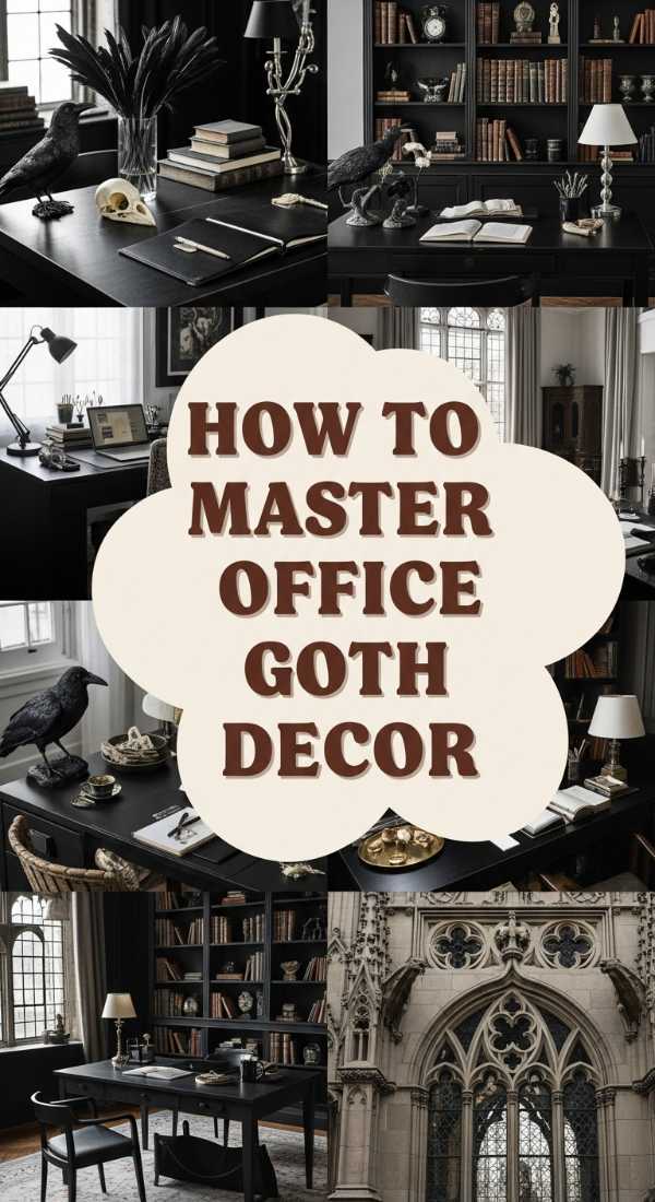 How To Master Dark Office Goth Decor For Edgy Professionalism 69e9fc693168e