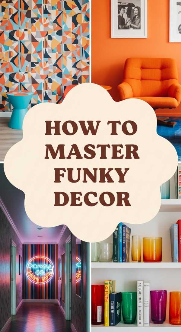 How To Master Funky Decorating Ideas For A Vibrant Space 69ecb0617da47