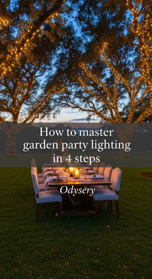 How to Master Garden Party Lighting