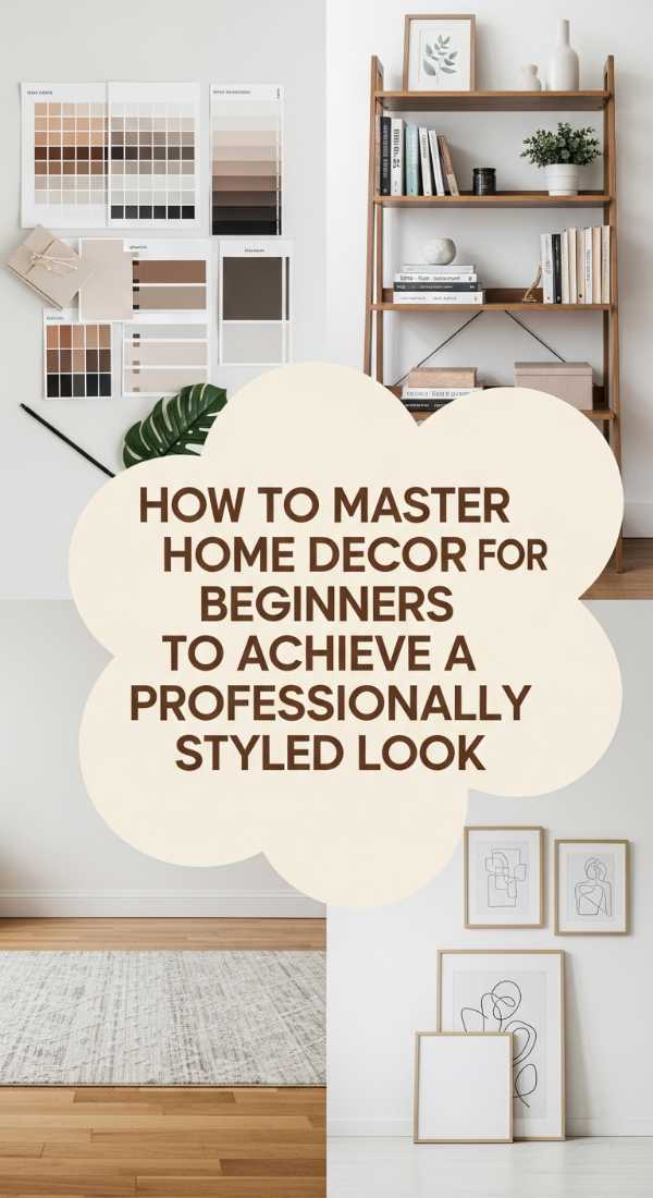 How To Master Home Decor For Beginners To Achieve A Professionally Styled Look 69e3243c04191