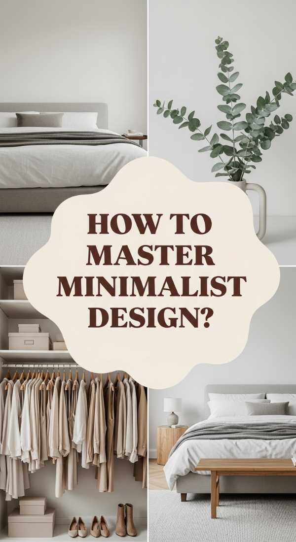 How To Master Minimalist Design For A Clutter Free Mind 69e9fb291475f