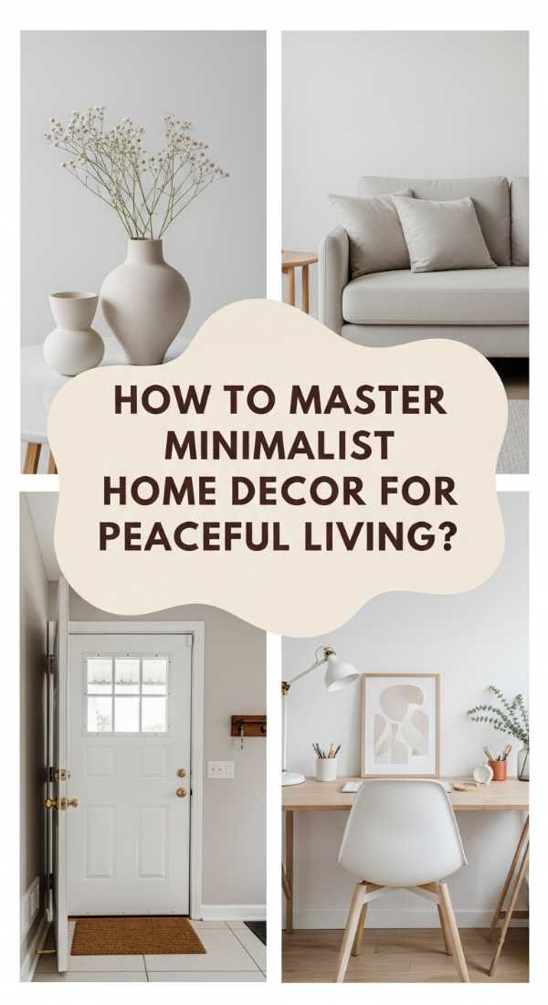 How To Master Minimalist Home Decor For Peaceful Living 69e3243fa05a8