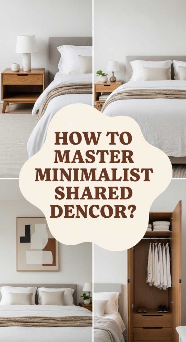 How To Master Minimalist Shared Decor For An Uncluttered Life Together 69e9fb301f382