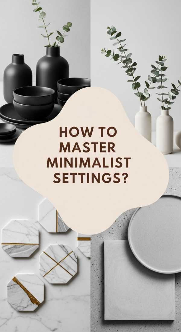 How To Master Minimalist Table Settings For Modern Elegance 69eb42d5f137f