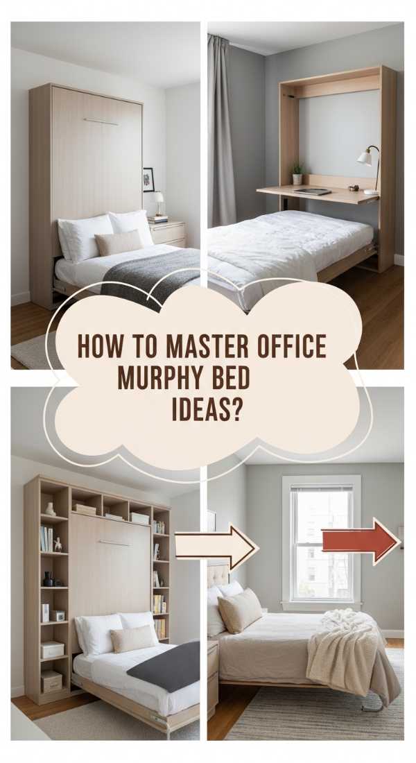 How to Master Office with Murphy Bed Ideas for Small Spaces