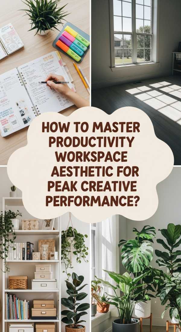 How To Master Productivity Workspace Aesthetic For Peak Creative Performance 69e4b91b69d2e