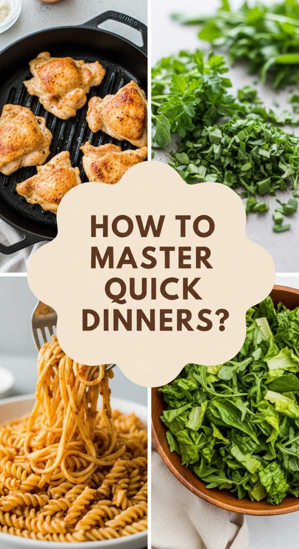 How To Master Quick Weeknight Dinners For More Family Time 69e48087ea6fd