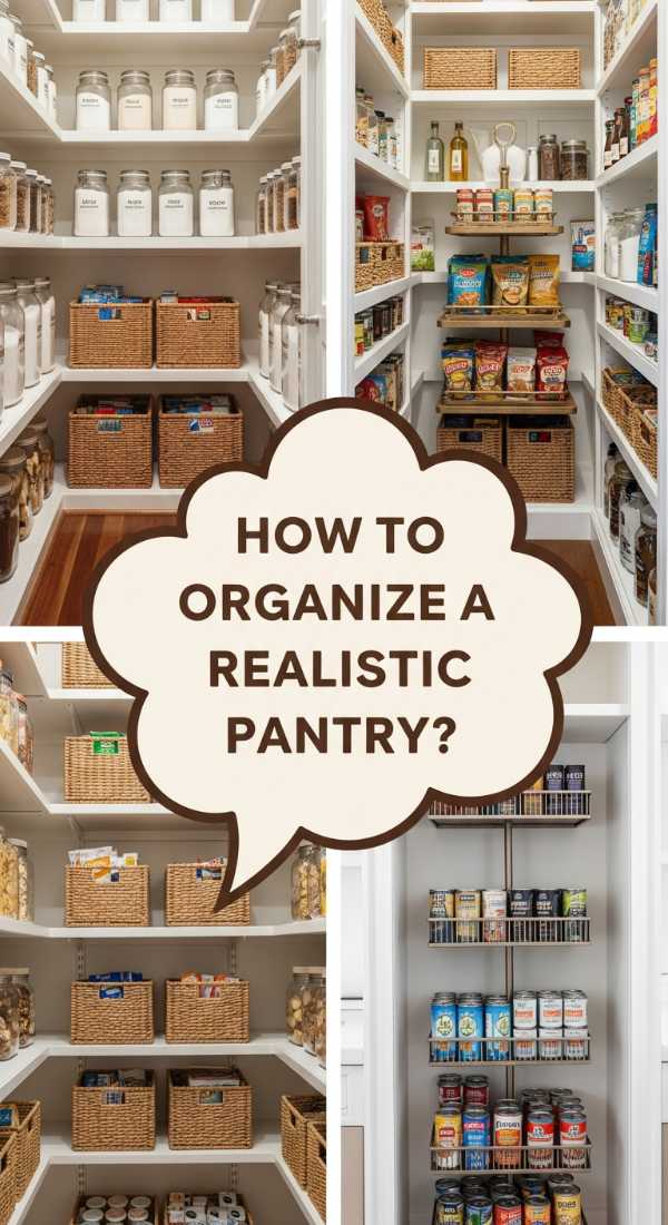 How To Master Realistic Pantry Organization For A Seamless Kitchen Flow 69edfc00e8f45