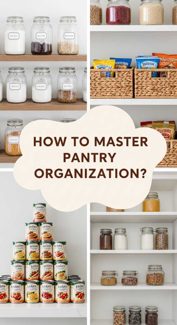 How To Master Realistic Pantry Organization For A Stress Free Kitchen 69ef1733160db